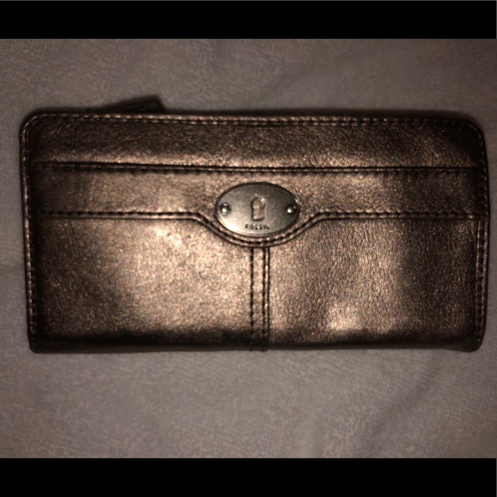 Fossil Wallet In Pewter - image 1
